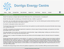 Tablet Screenshot of dorrigoenergycentre.org